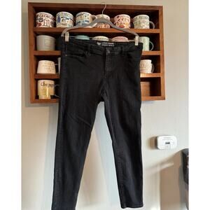 black gap skinny jeans size 16